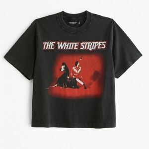 Abercrombie & Fitch Black Graphic Tee